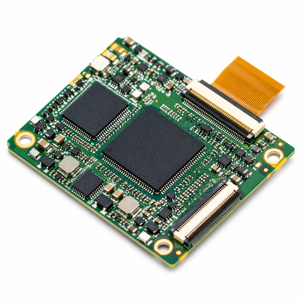 High-density consumer electronics PCBA with fine-pitch BGA and micro components